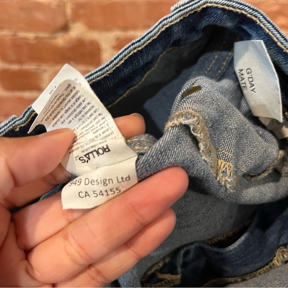 ROLLA’S Westcoast Super Skinny Jeans 25R/7R Viscose Blend - Picture 8 of 14